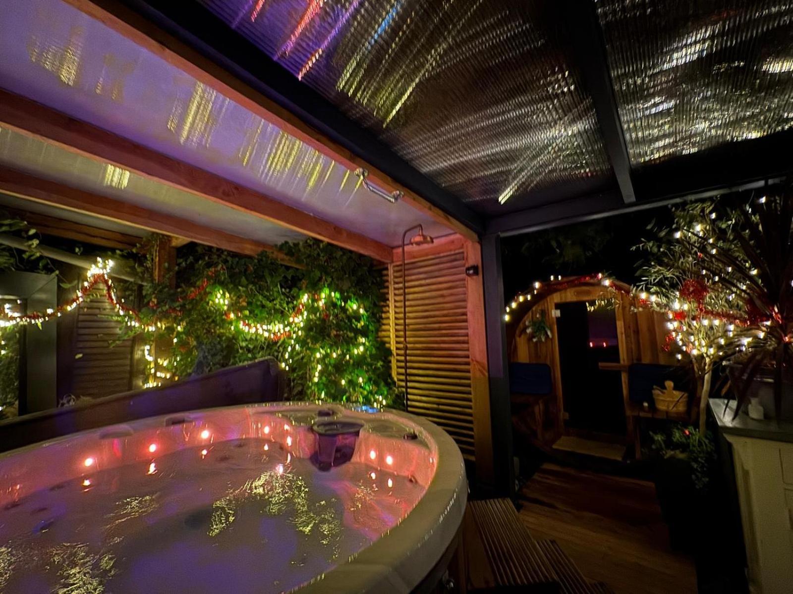 Romantisch Wellness Appartement Met Prive Hottub Sauna Gamesroom Den Ham Exterior foto